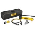 Enerpac Rsm100 Cylinder, W P392 Hand Pump And SRS100TB